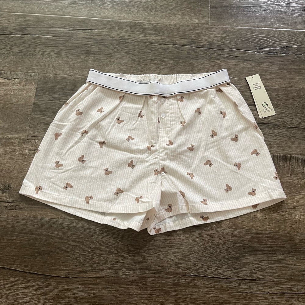 Teddy Bear Pajama BoxerShorts PJ XS